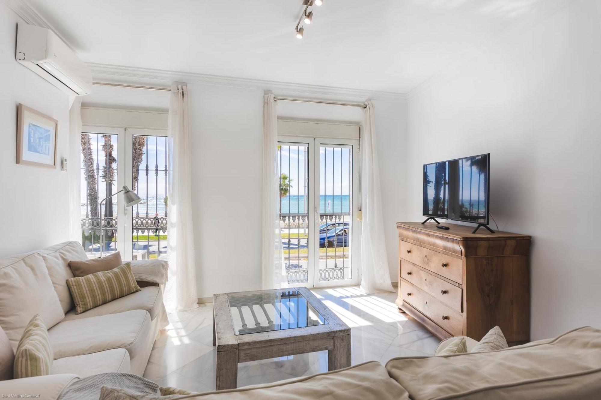 Apartamento Con Vistas Al Mar Málaga Kültér fotó
