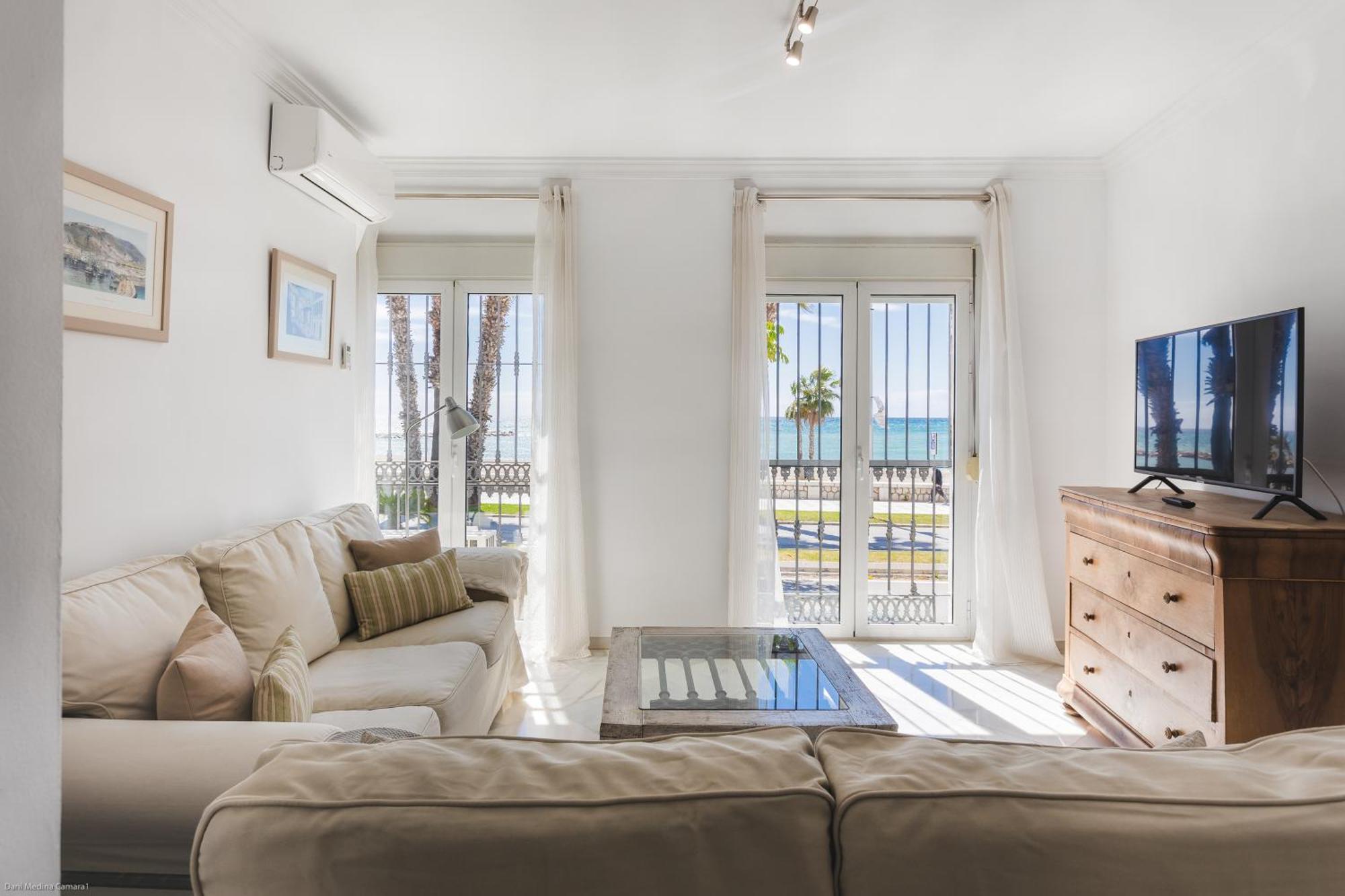 Apartamento Con Vistas Al Mar Málaga Kültér fotó