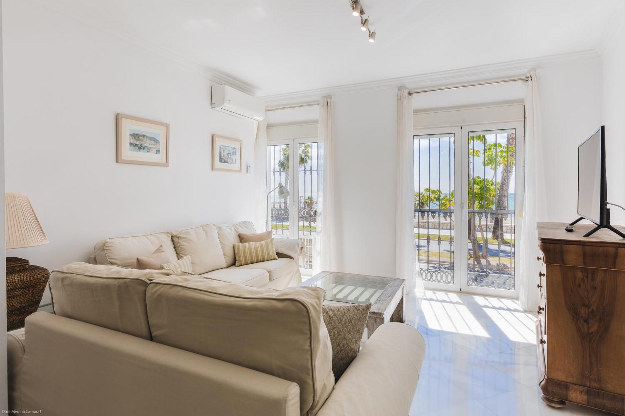 Apartamento Con Vistas Al Mar Apartman Málaga Kültér fotó